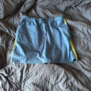 New York & Company Blue Skort